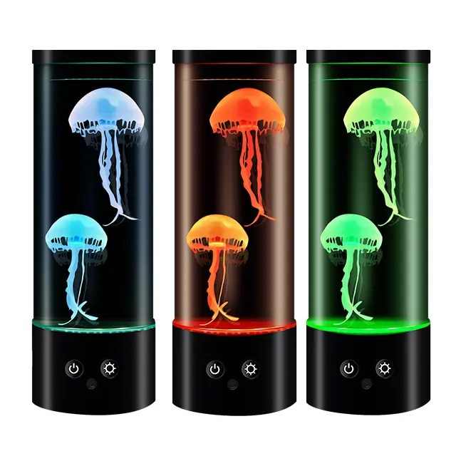 LED Jellyfish Lamp - Creative Night Light for Bedroom and Children's Room V888-ELOSUNG17075