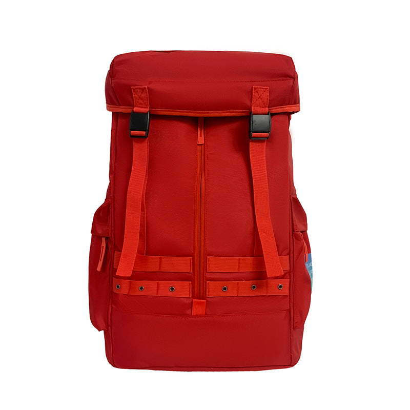 Red Trendy Street Style Backpack - Large Capacity for Hiking, Students & Everyday Use V888-ELOSUNG17257