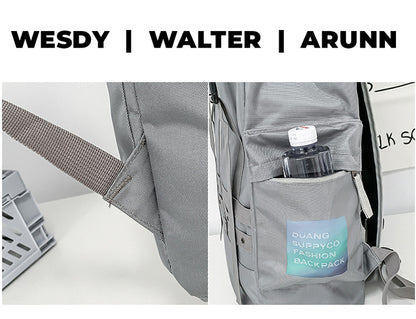 Red Trendy Street Style Backpack - Large Capacity for Hiking, Students & Everyday Use V888-ELOSUNG17257