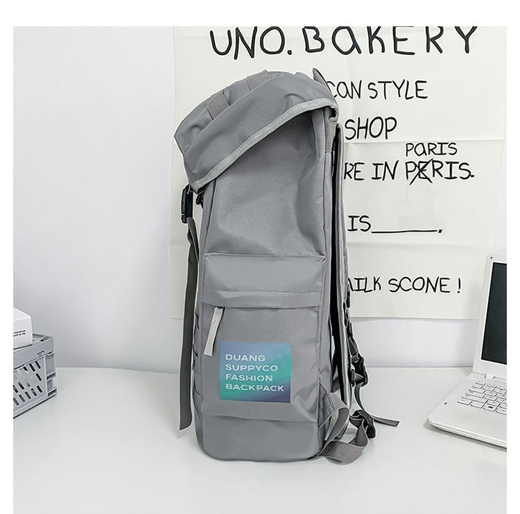 Red Trendy Street Style Backpack - Large Capacity for Hiking, Students & Everyday Use V888-ELOSUNG17257