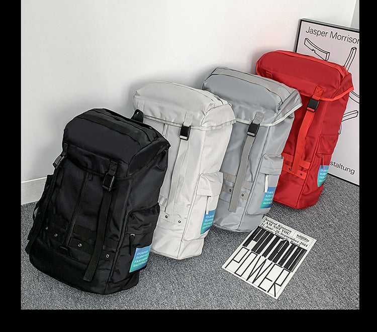 Red Trendy Street Style Backpack - Large Capacity for Hiking, Students & Everyday Use V888-ELOSUNG17257