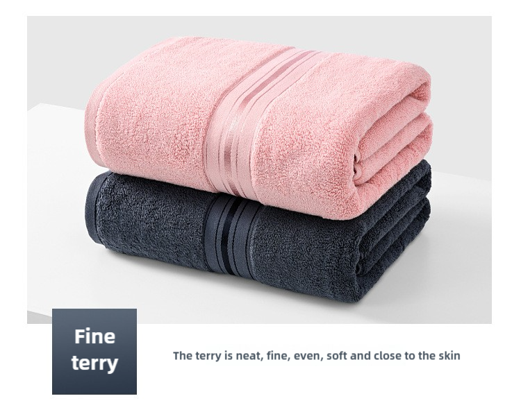 Grey Luxury Cotton Towel Set(Towel + Bath Towel) - Quick Dry, Extra Thick & Absorbent, Perfect for Bath & V888-ELOSUNG17424