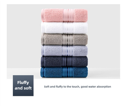 Grey Luxury Cotton Towel Set(Towel + Bath Towel) - Quick Dry, Extra Thick & Absorbent, Perfect for Bath & V888-ELOSUNG17424