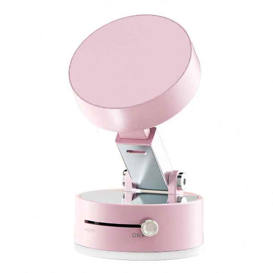 Pink Magnetic Phone Mount for Cars and Home, 360 degrees Rotating Magnetic Stand with PC Mirror Sticker V888-ELOSUNG17533