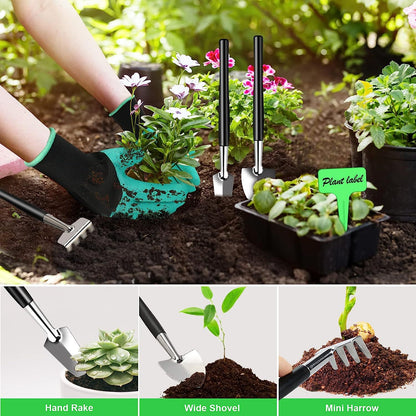 24-Piece Bonsai Tree Tool Kit for Gardening Starters - Complete Bonsai Care Set with Organizer Bag V888-ELOSUNG17668