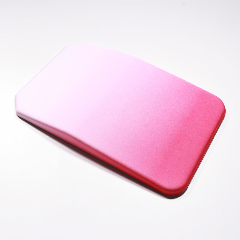 Gradual Pink Ergonomic PU Anti-Slip Mouse Pad with Wrist Support - Rectangular Gradient Desk Mat for Gaming V888-ELOSUNG17748