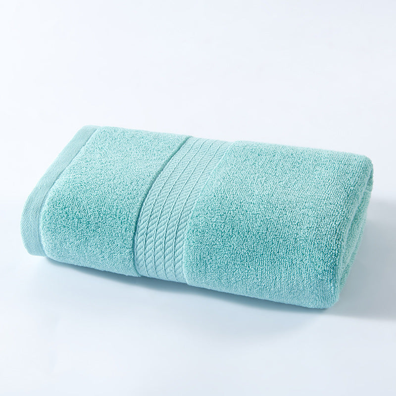 Mint Green Premium Thick Cotton Bath Towel for Adults - Soft and Absorbent Bathroom Towel V888-ELOSUNG17823