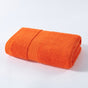 Bright Orange Premium Thick Cotton Bath Towel for Adults - Soft and Absorbent Bathroom Towel V888-ELOSUNG17829