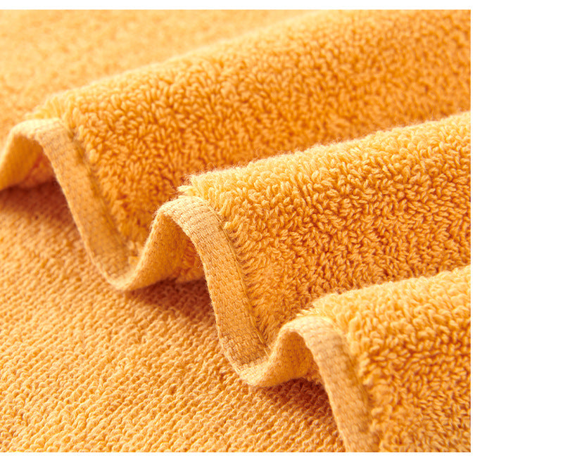 Bright Orange Premium Thick Cotton Bath Towel for Adults - Soft and Absorbent Bathroom Towel V888-ELOSUNG17829