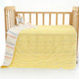Yellow love heart, 6-Layer Muslin Baby Blanket - Soft Cotton Bedding for Infants and Toddlers, 110x110cm V888-ELOSUNG18018