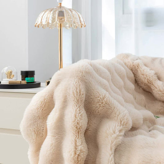 Dark Brown 100*160cm Plush Toscana Throw Blanket - Soft Flannel Fleece for All Seasons, Perfect for Couch & V888-ELOSUNG18045