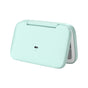 Green MR2326C Portable LED Illuminated Makeup Mirror - Foldable Lighted Vanity Mirror with 802mAh Battery V888-ELOSUNG18069
