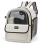 Coffee Pet Carrier Backpack - Space Capsule Design for Cats & Small Dogs V888-ELOSUNG18091
