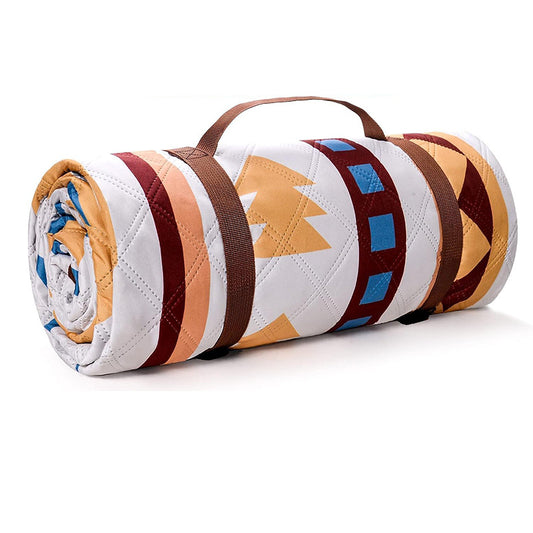 Portable Traditional Pattern Picnic Mat - Lightweight , 200x200cm, with Storage Bag V888-ELOSUNG18140