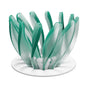 V60 Pour Over Coffee Dripper - Heat Resistant Brew Filter Cone - Green(White Base) V888-ELOSUNG18148