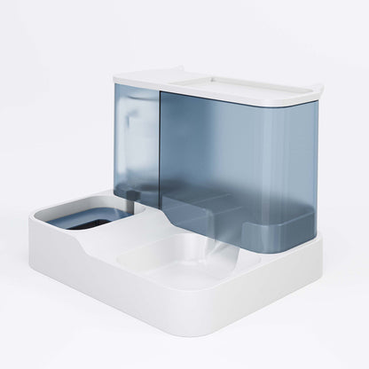 Blue Pet Feeder 3L Automatic Cat Feeder and Water Dispenser - Hassle-Free Hydration and Feeding V888-ELOSUNG18154
