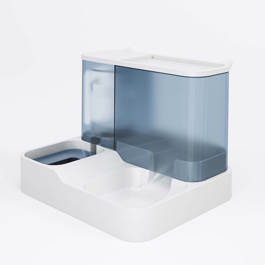 Blue Pet Feeder 3L Automatic Cat Feeder and Water Dispenser - Hassle-Free Hydration and Feeding V888-ELOSUNG18154