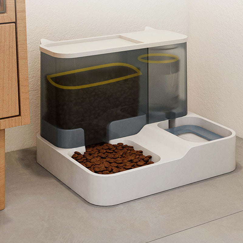 Blue Pet Feeder 3L Automatic Cat Feeder and Water Dispenser - Hassle-Free Hydration and Feeding V888-ELOSUNG18154