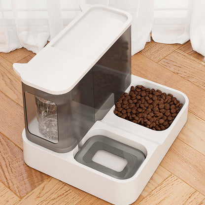 Blue Pet Feeder 3L Automatic Cat Feeder and Water Dispenser - Hassle-Free Hydration and Feeding V888-ELOSUNG18154