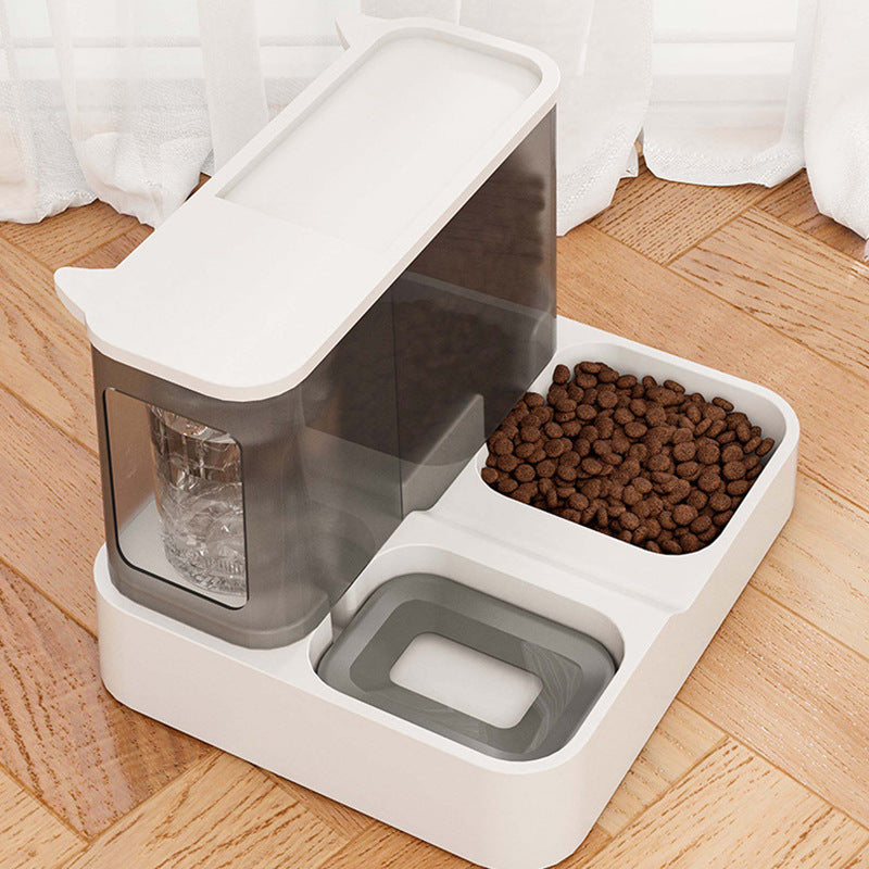 Pink Pet Feeder 3L Automatic Cat Feeder and Water Dispenser - Hassle-Free Hydration and Feeding V888-ELOSUNG18155