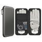 Premium Golf Glove Holder Case - Keeps Gloves Dry & Shaped, Carbon Fiber Look with Hook (Gloves Not Included) V888-ELOSUNG18185