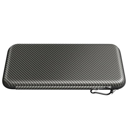 Premium Golf Glove Holder Case - Keeps Gloves Dry & Shaped, Carbon Fiber Look with Hook (Gloves Not Included) V888-ELOSUNG18185