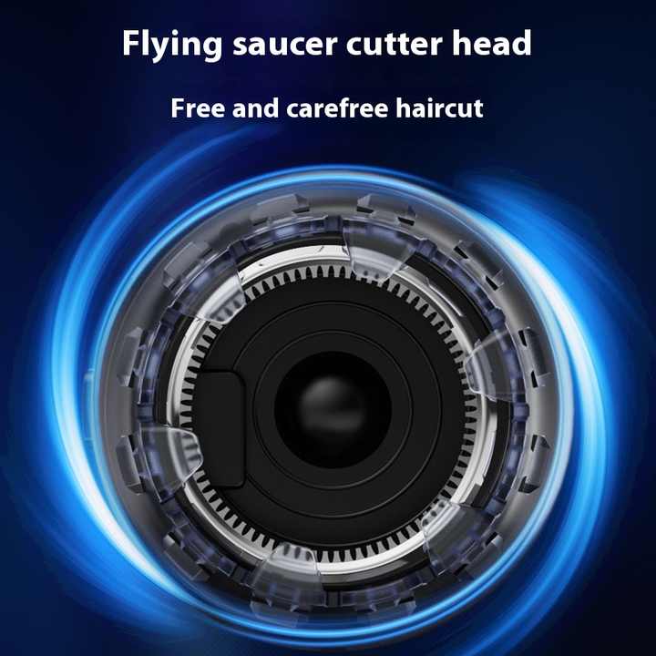Ergonomic Cordless Hair Clipper with LCD Display - USB-C Rechargeable Head Shaver V888-ELOSUNG18186