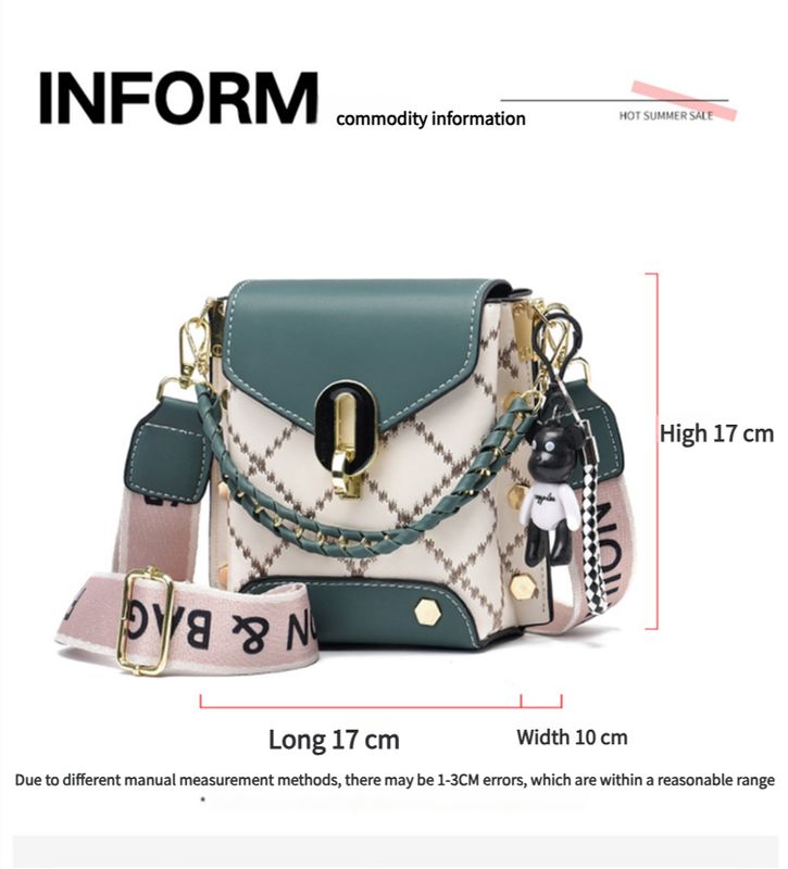 Brown Stylish Korean Minimalist Crossbody Bag - Elegant Small Square Shoulder Bag with Phone Pocket V888-ELOSUNG18229