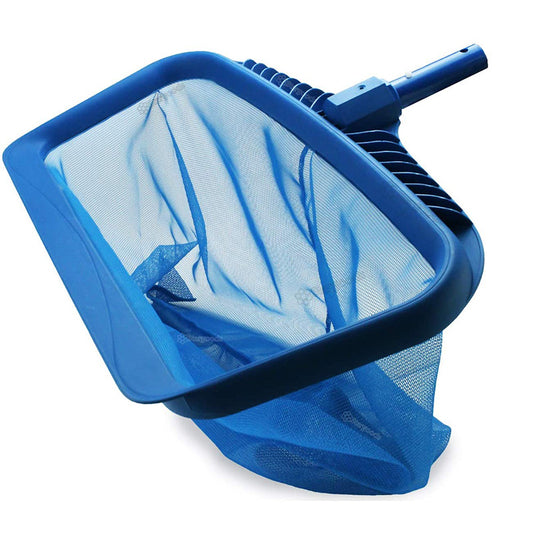 Blue Deep-Water Pool Skimming Net - Durable Cleaning Tool for Pool Maintenance (Pole not included) V888-ELOSUNG18266