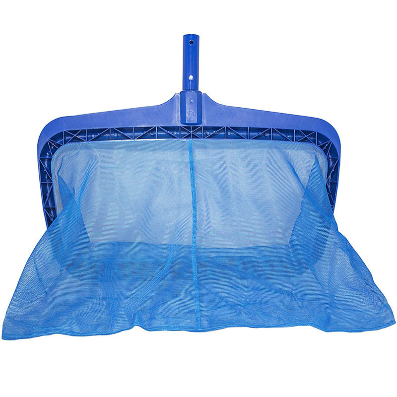 Blue Deep-Water Pool Skimming Net - Durable Cleaning Tool for Pool Maintenance (Pole not included) V888-ELOSUNG18266