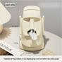 Cream White Versatile Desktop Headphone Stand & Tissue Box (23.5x17x14.5cm) V888-ELOSUNG18284