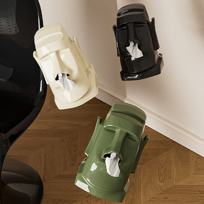 Cream White Versatile Desktop Headphone Stand & Tissue Box (23.5x17x14.5cm) V888-ELOSUNG18284