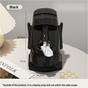 Black Versatile Desktop Headphone Stand & Tissue Box (23.5x17x14.5cm) V888-ELOSUNG18285