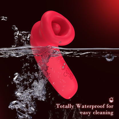 Exquisite Loli Suction Vibrator - Intense Tongue-Licking & Pulsating Pleasure for Women V888-ELOSUNG18292