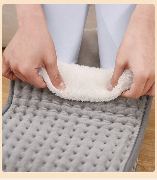 Premium Electric Foot Warmer - Fast Heating Pad with 9 Temperature Levels & 4 Timer Settings, Ultra-Soft V888-ELOSUNG18308