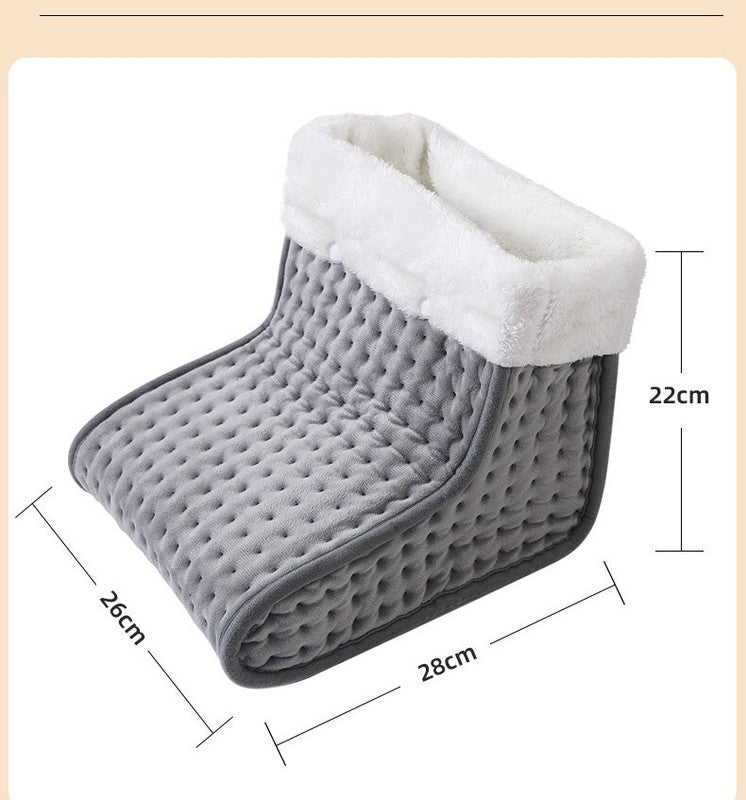 Premium Electric Foot Warmer - Fast Heating Pad with 9 Temperature Levels & 4 Timer Settings, Ultra-Soft V888-ELOSUNG18308