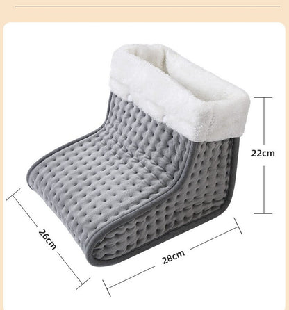 Premium Electric Foot Warmer - Fast Heating Pad with 9 Temperature Levels & 4 Timer Settings, Ultra-Soft V888-ELOSUNG18308