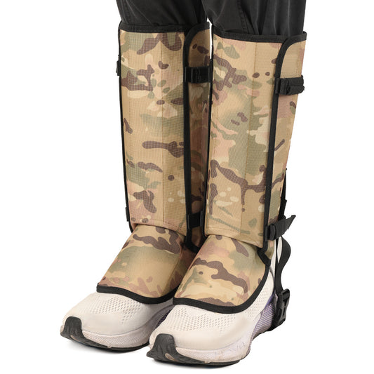 Outdoor Anti-Snake Bite Leg Guards - Hiking Camping Knee Protectors, Snow Shoe Covers, Leg Sleeves,Camouflage V888-ELOSUNG18363