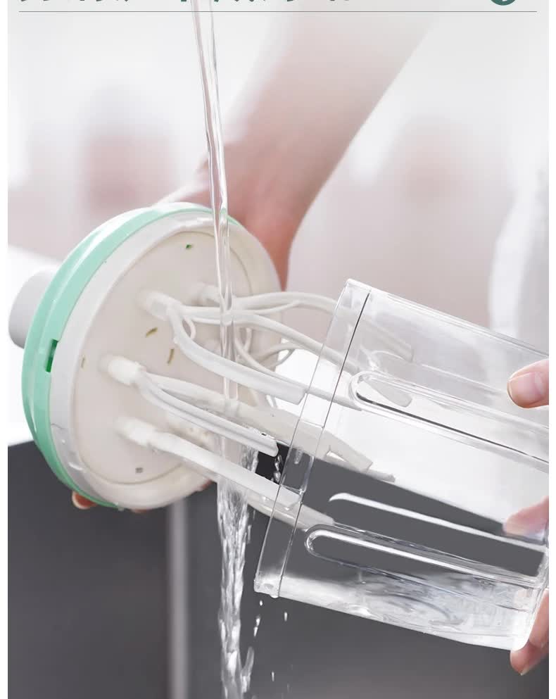 Manual Rotary Egg Beater & Cream Whisk 1200ml - Hand Crank Kitchen Mixer for Baking - Durable ABS Material V888-ELOSUNG18367