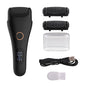 Black Professional Electric Foot Callus Remover - Rechargeable Pedicure Tool with 3 Adjustable Speeds, Smart V888-ELOSUNG18418