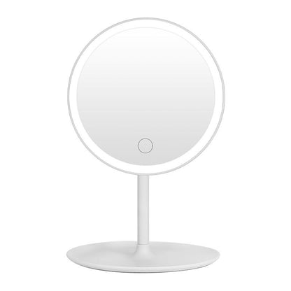 3PCS LED Makeup Mirror with Lights - Portable Tabletop Vanity Mirror, INS Style, White V888-ELOSUNG18463