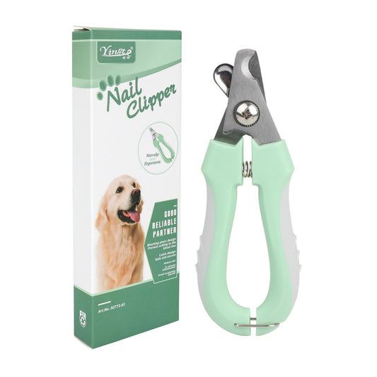 3 PCS Green Professional Pet Nail Clippers for Dogs and Cats - Sharp Stainless Steel Blades with Safety Guard V888-ELOSUNG18475
