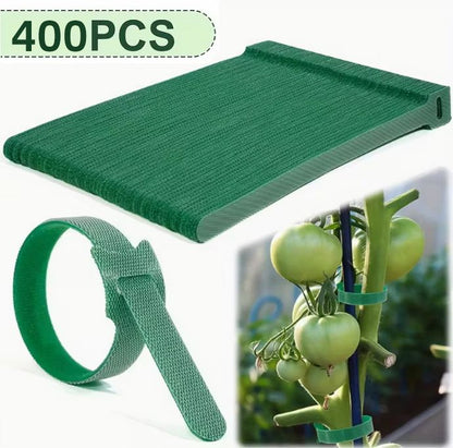 400 pcs Reusable Hook and Loop Cable Ties - 6-Inch T-Type Nylon Fastening Straps for Office Cable Management V888-ELOSUNG18502