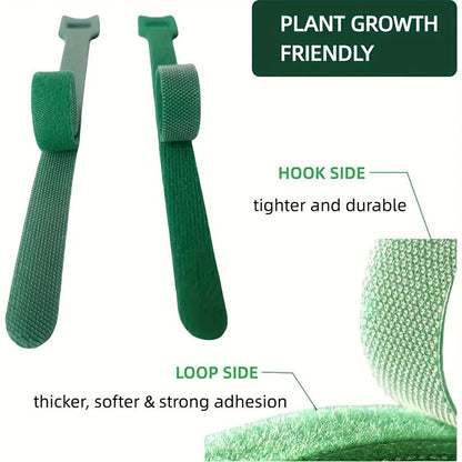 400 pcs Reusable Hook and Loop Cable Ties - 6-Inch T-Type Nylon Fastening Straps for Office Cable Management V888-ELOSUNG18502