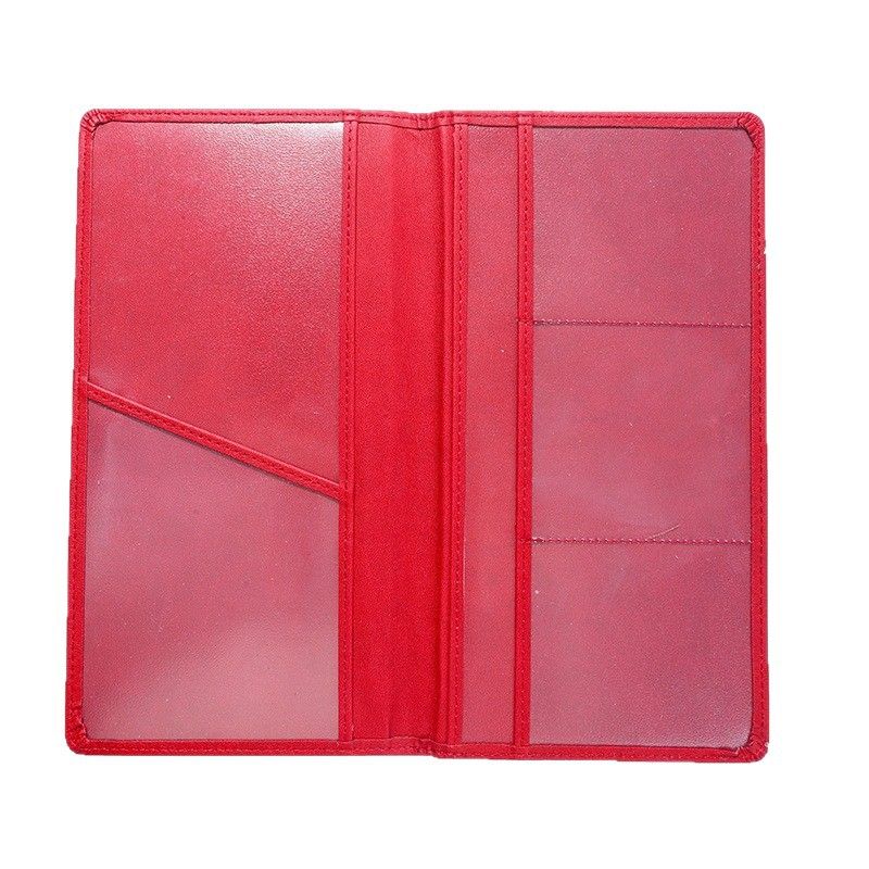 3 Pcs Premium PU Leather Car Registration and Insurance Holder - Slim Auto Document Organizer, Driver's V888-ELOSUNG18518