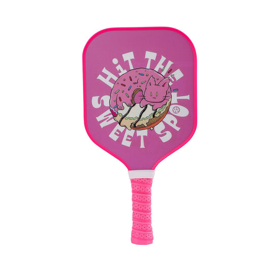 [RT-015]Fiberglass Pickleball Paddle Set of 2 with 4 Balls and Carry Bag - 185g Single Paddle Weight - V888-ELOSUNG18528