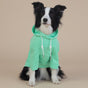 3XL Green Cute Dog Hoodie with Adjustable Drawstring - Available in Various Sizes V888-ELOSUNG19158