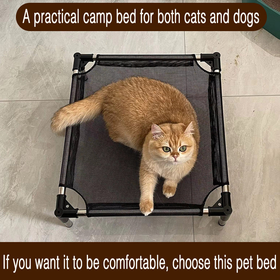 L Breathable and Cooling Elevated Pet Bed - Perfect for Dogs, Provides Comfort and Airflow V888-ELOSUNG19176
