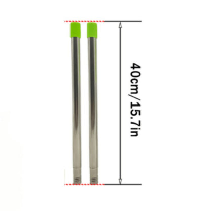 Fruit picking tool with telescopic pole - stainless steel fruit picking pole, high altitude tree fruit V888-ELOSUNG20660