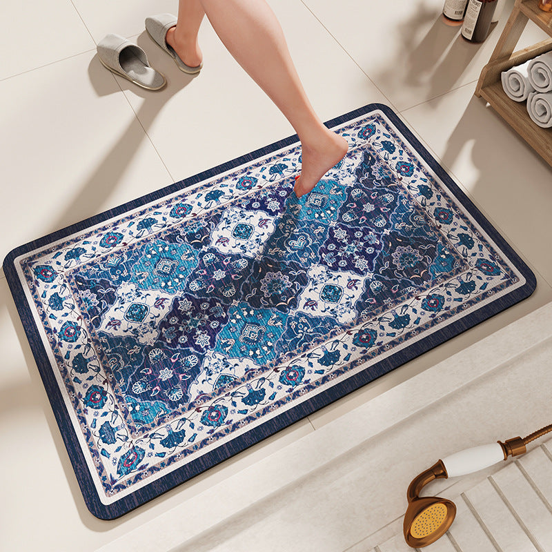 Non-Slip Diatomaceous Earth Bath Mat - Quick-Dry, Durable Toilet Rug 40x60cm V888-ELOSUNG20914